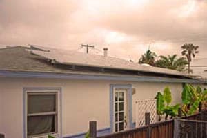 Photo of Dubois solar panel installation in San Diego