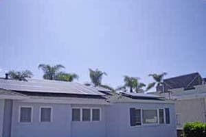Photo of Harrigan solar panel installation in San Diego