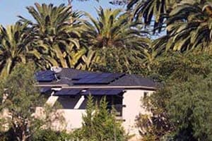 Photo of Holloway solar panel installation in San Diego