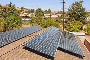 Photo of Knight solar panel installation in El Cajon