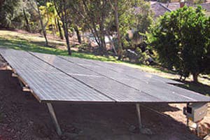 Photo of Langstraat solar panel installation in San Diego