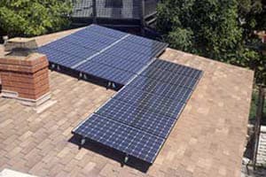 Photo of Dolman solar panel installation in San Diego
