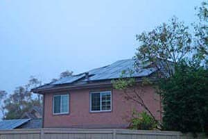Photo of Fineman solar panel installation in San Diego