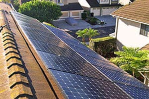 Photo of Tillson solar panel installation in Carmel Valley