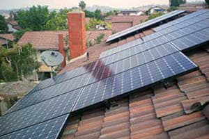 Photo of Calderon solar panel installation in El Cajon