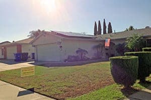 Photo of Lochmann solar panel installation in San Diego