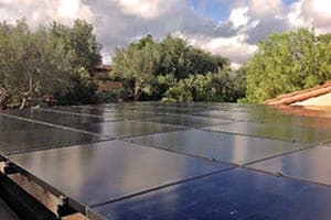 Photo of Cowell solar panel installation in San Diego