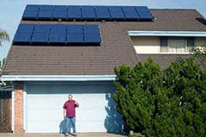 Photo of Crispen solar panel installation in San Diego