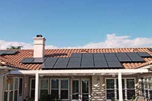 Photo of Lawless solar panel installation in San Diego