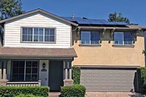 Photo of Ross solar panel installation in San Diego