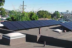 Photo of Haselhorst solar panel installation in San Diego