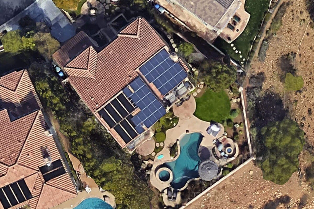 Photo of San Marcos SunPower SPR-327NE-WHT-D, SunPower SPR-327E-WHT-D solar panel installation by Sullivan Solar Power at the Graham residence