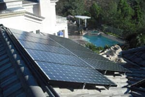 Photo of Grundmeyer solar panel installation in San Diego