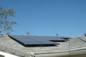 Photo of Phillips solar panel installation in San Diego