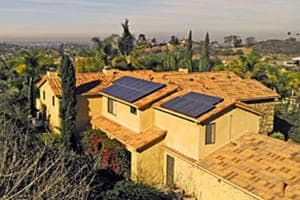 Photo of Nicpon solar panel installation in Vista