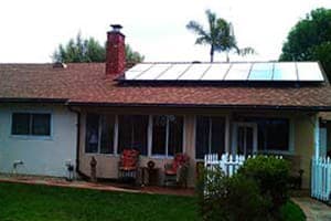 Photo of Crawford solar panel installation in Vista
