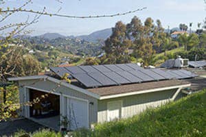 Photo of Lovin solar panel installation in Vista