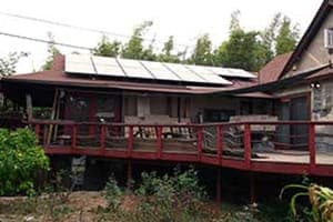 Photo of Demery solar panel installation in Vista