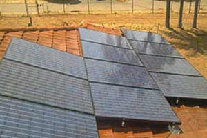 Photo of Ford solar panel installation in Vista