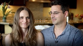 Screenshot of video residential video testimonial